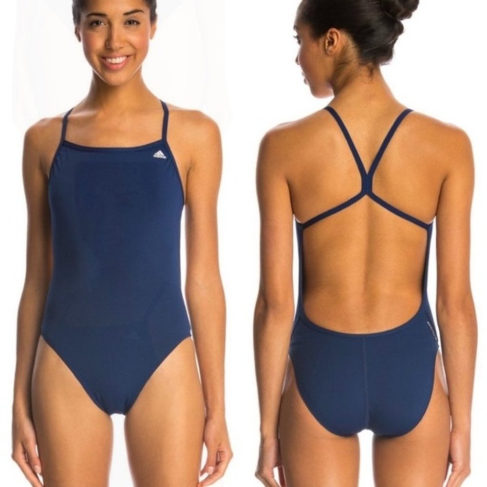 Adidas Infinitex Solids C Back One Piece Swimsuit